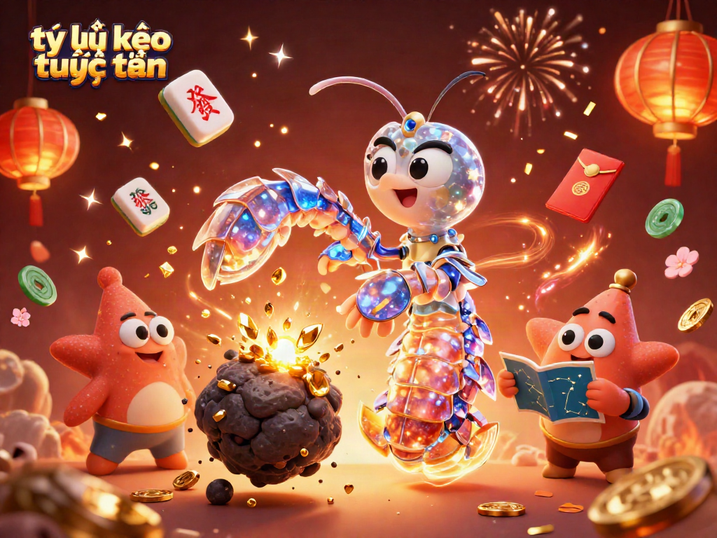 Engage in tỷ lệ kèo trực tuyến with dynamic gaming elements showcasing samurai shrimp and treasures.