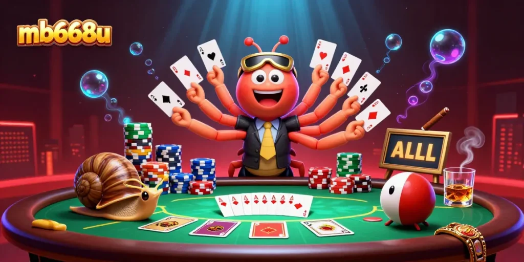 Experience exhilarating gameplay at mb668u with vibrant poker chips, exciting bets, and epic winning hands!