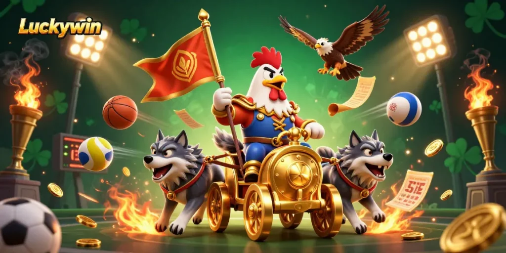 Experience the excitement of winning with Luckywin's vibrant online casino games and promotions.