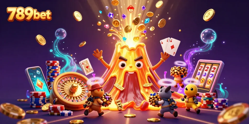 Experience exciting gaming at 789bet with dynamic golden treasure and casino thrills
