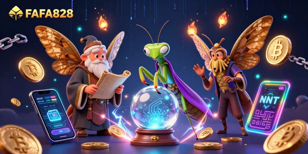 Enter the mystical realm of FAFA828 for a thrilling fortune-telling experience in crypto gambling.